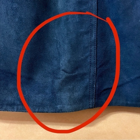 Rag & Bone | Siggy Goat Leather Snap Button Front Mini Skirt Lamb Leather Size 4 - Picture 13 of 14